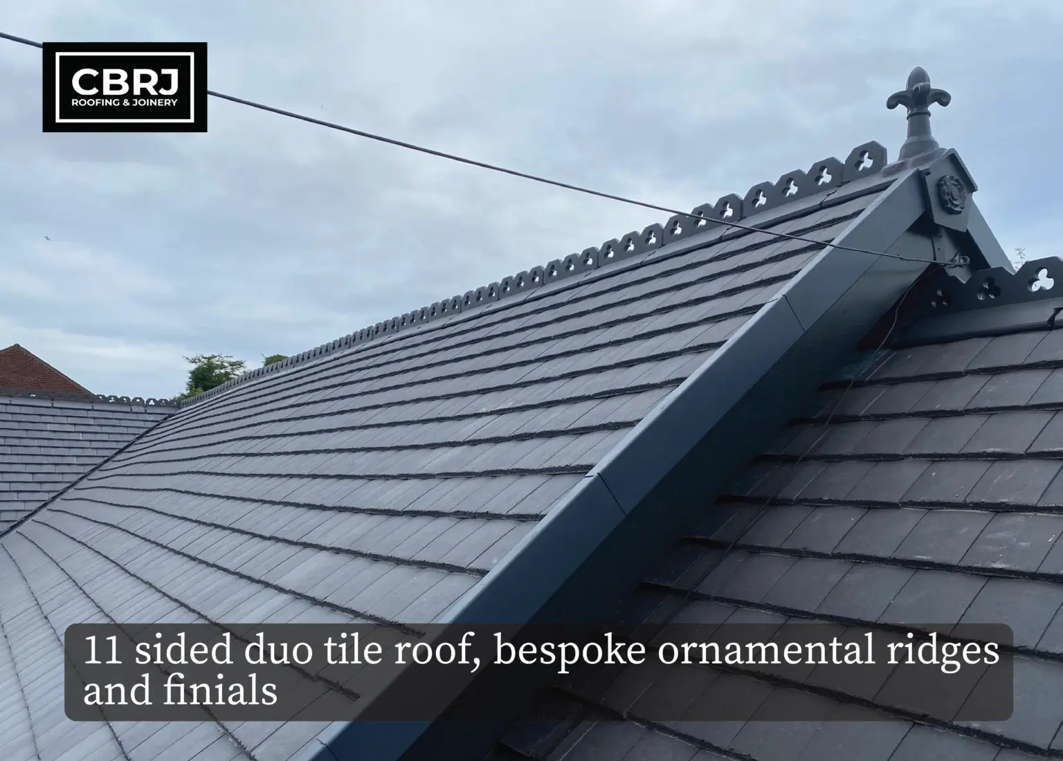 CBRJ Roofing & Joinery bespoke roofing installation with custom materials