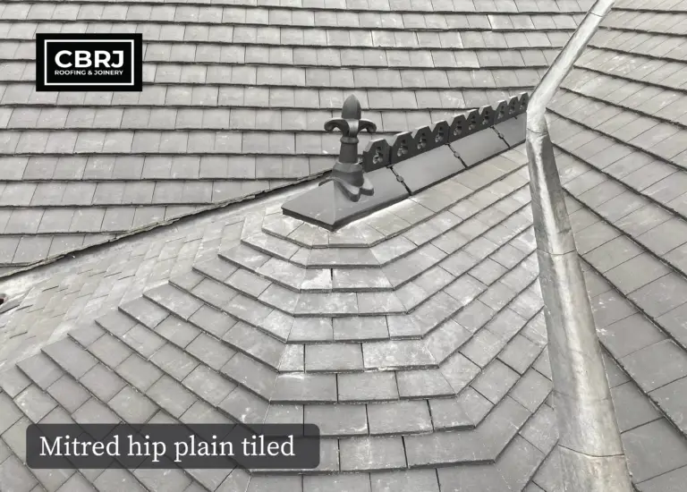 CBRJ Roofing & Joinery Mitred Hip roofing detail for professional finish